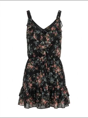 Myth NYC Mini Floral Ruffle Dress Small
